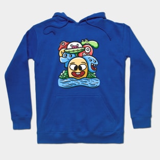 Monster Character Doodle Art Hoodie